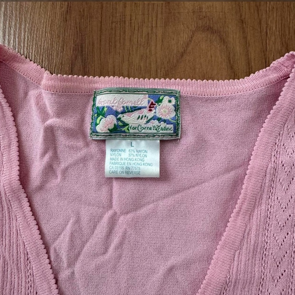 Adorable vintage pink cardigan - Picture 6 of 6